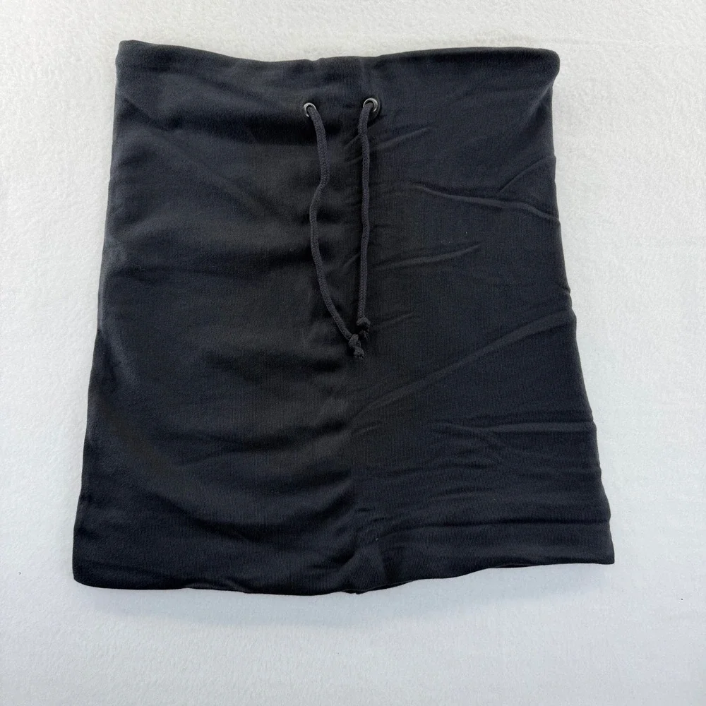 Grey State Funnel Neck Neck Warmer Blackwash Cotton O/S NWT